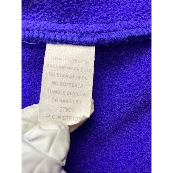 Vintage Marker 2002 Olympic Salt Lake Winter Games Torch Relay Vest Large Purple - Picture 5 of 5